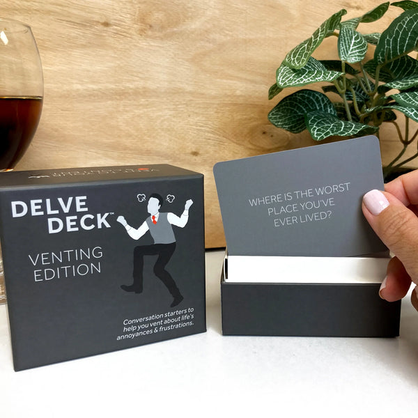 Delve Deck of Conversation Cards