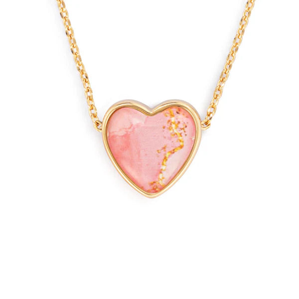 Art Heart Necklace