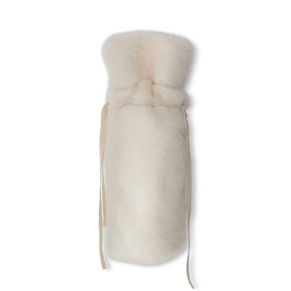 Faux Fur Wine Bag