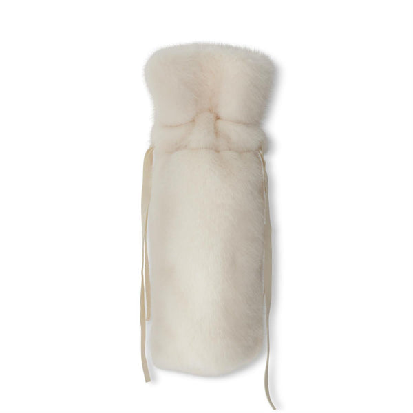 Faux Fur Wine Bag