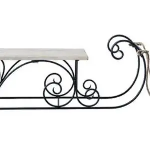 Metal & Wood Sled (Seasonal)