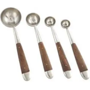 Wood Handle Measuring Spoons
