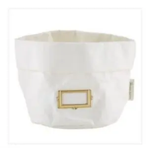 White Large Holder w/ Label