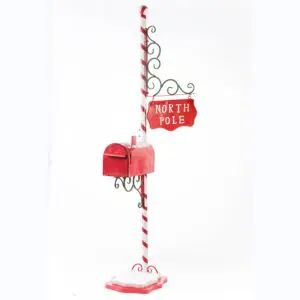 North Pole Santa Mailbox (Seasonal)