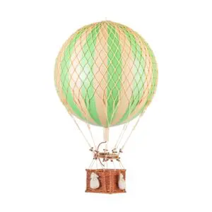 Decorative Hot Air Balloon, 22"H - True Green