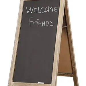 Wood 2-Sided Chalkboard (Display)