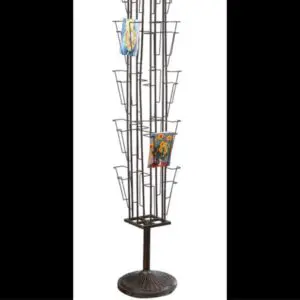 Metal Rotating Floor Card Holder (Display)