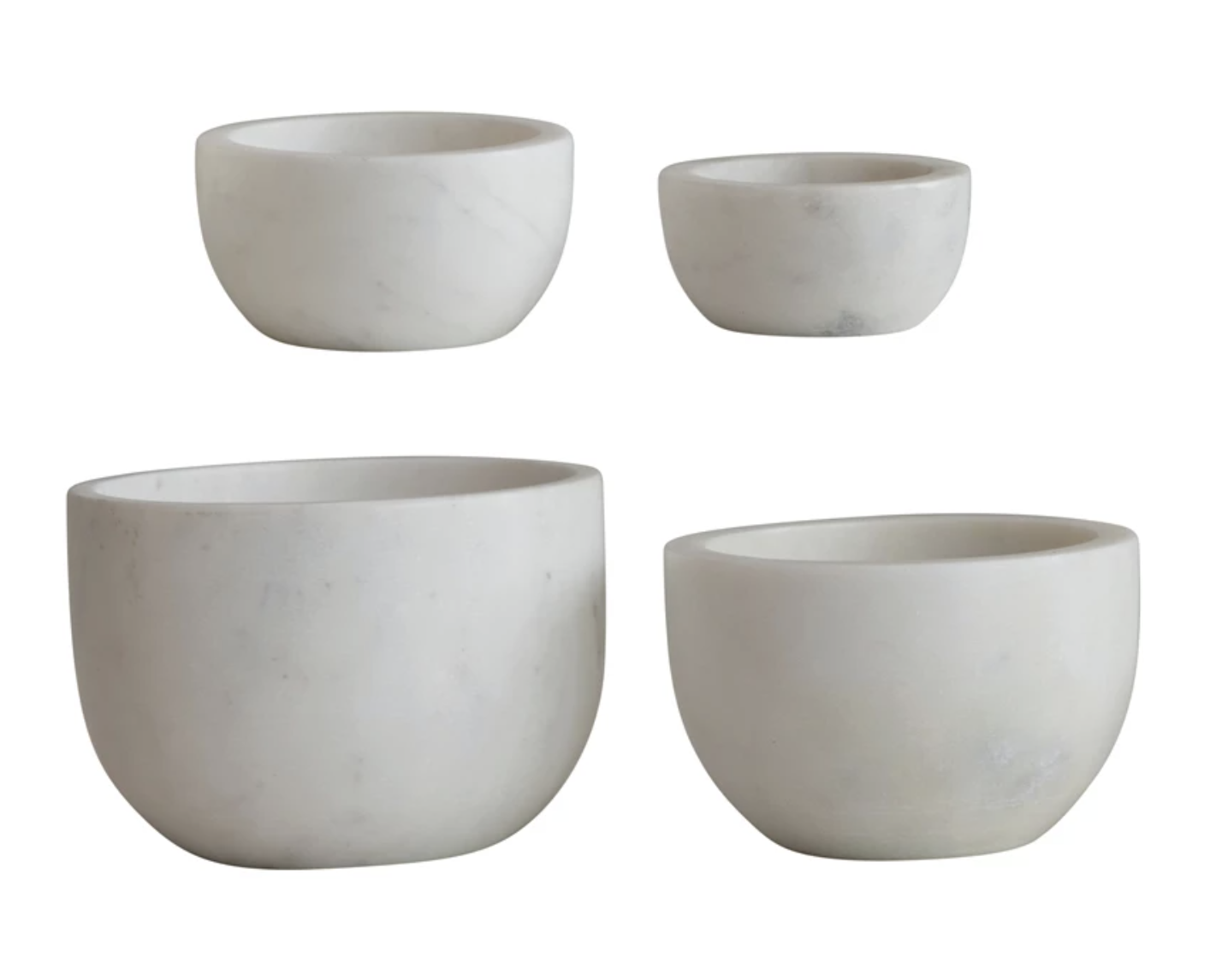 Marble Bowls, Set of 4