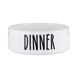 Ceramic Pet Dish - Dinner