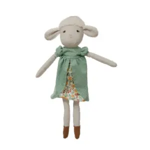 Lamb in Green Dress