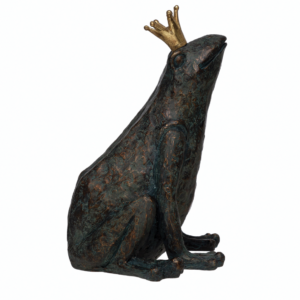 Resin Frog w/ Crown