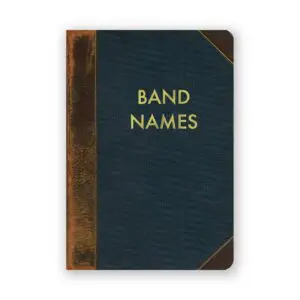 Band Names Notebook