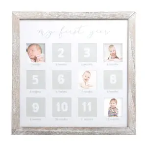 1st Year Square Photo Frame