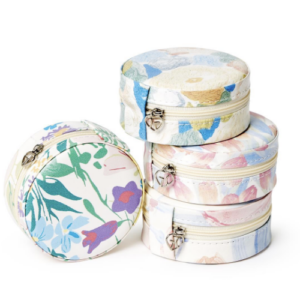 Floral Travel Jewelry Box