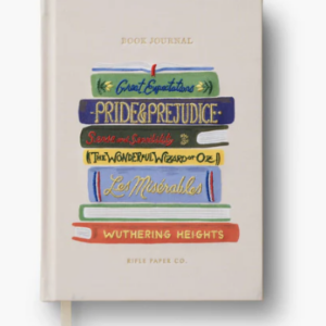 Book Club Embroidered Journal