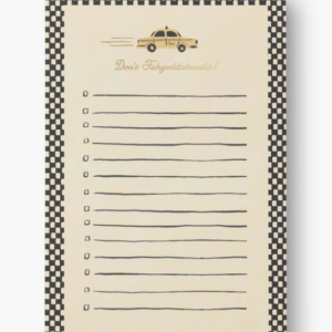 New York Checklist Notepad