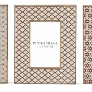 Wood & Resin Tile Photo Frames