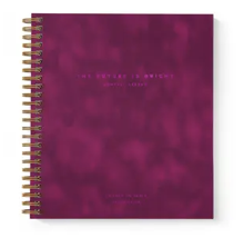 Future Is Bright Monthly Planner Fuchsia