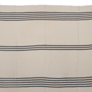 Throw with Frayed Edges