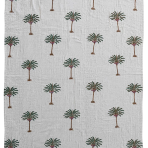 Palm Tree Throw Blanket