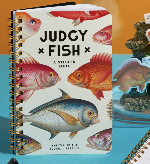 Judgy Fish Sticker Book