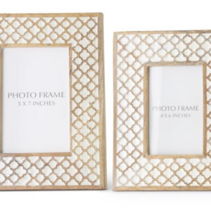 Moroccan Pattern Mango Wood Frame