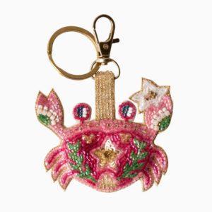 Beaded Keyring Crab