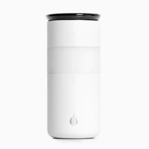 Elemental Tumbler 16 oz w/Ceramic Lid - White
