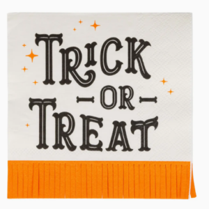 Vintage Trick or Treat Napkin