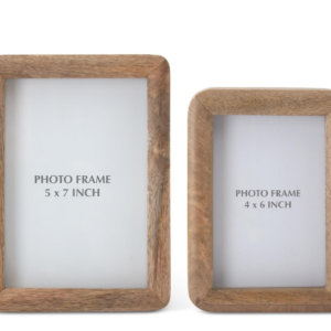 Natural Mango Wood Photo Frames