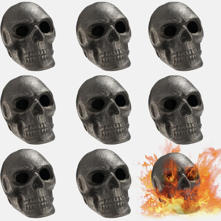 Fire Pit Skulls