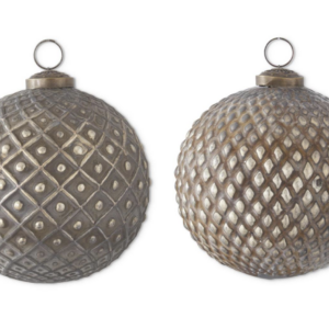 Gold Embossed Ornament