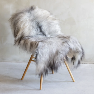 Decorative Sheepskin Blanket