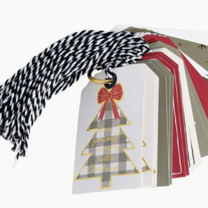 Gift Tag Book - Let it Snow