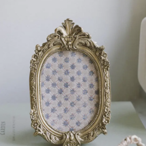 3x5 Ornate Gold Frame