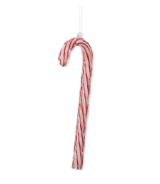 Glass Candy Cane Ornament