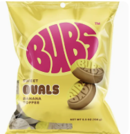 Bubs Banana Toffee Sweet Ovals