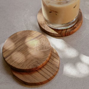 Teak Wooden Coasters