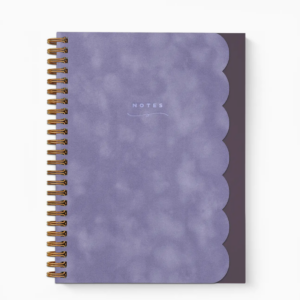 Scallop Notebook - Nightshade