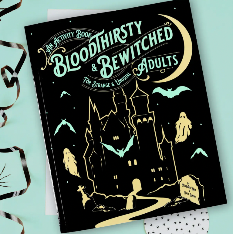Bloodthirsty & Bewitched Activity Book