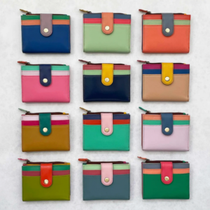 Multicolor Leather Wallet