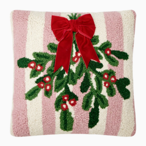 Pink Stripe Mistletoe