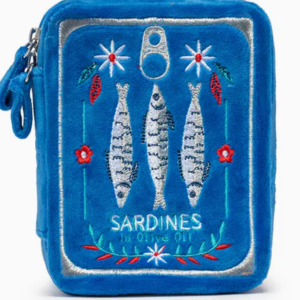 Velvet Jewelry Zip Case