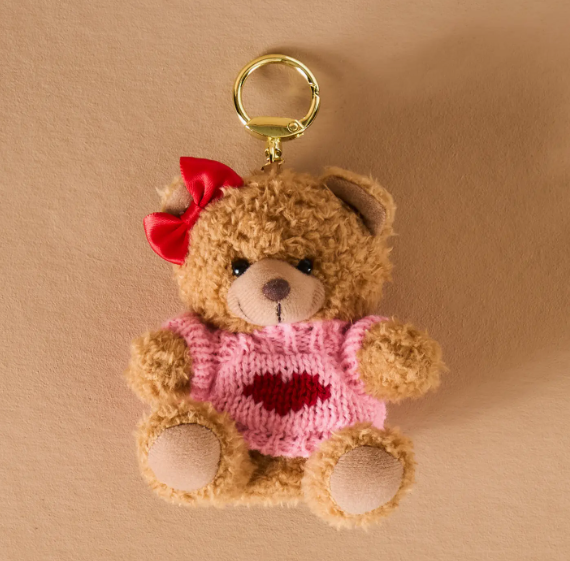 Teddy Bear Hugs - Bag Charm