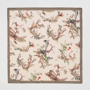 Toile De Jouy Square Scarf