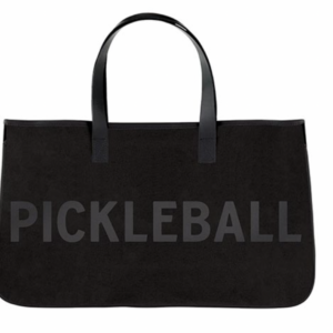 Black Canvas Tote
