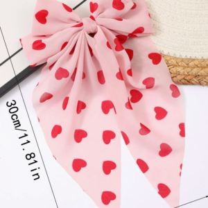 Valentine's Sweet Bow Hair Clip