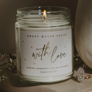 With Love Soy Candle