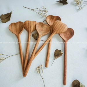 Small Wooden Heart Spoon