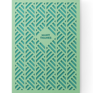 Many Thanks Pocket Greeting Card